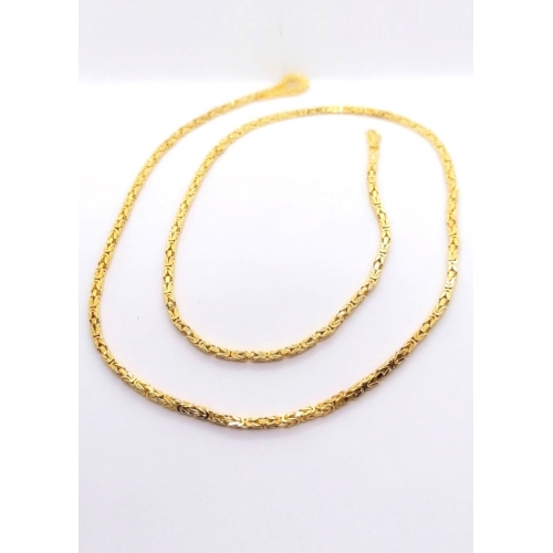 Üç Kuruş kartal altın zincir 